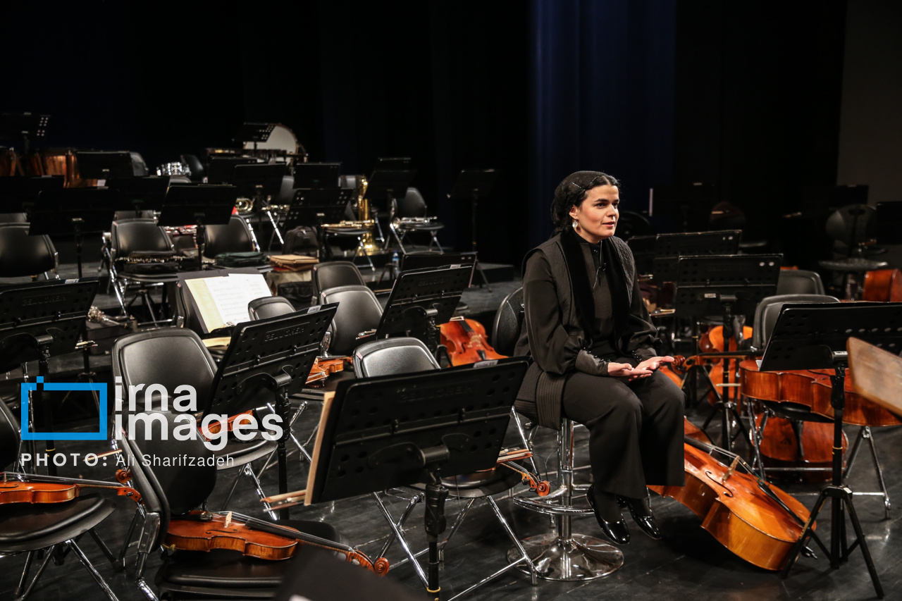 تمرین ارکستر سمفونیک تهران