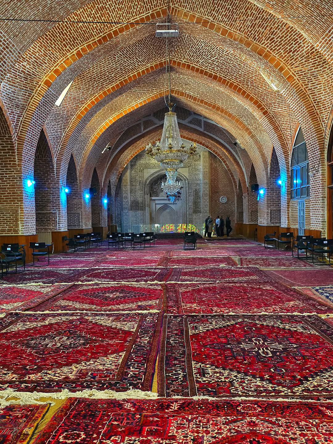 تصاویر دیدنی از معماری مسجد جامع تبریز 