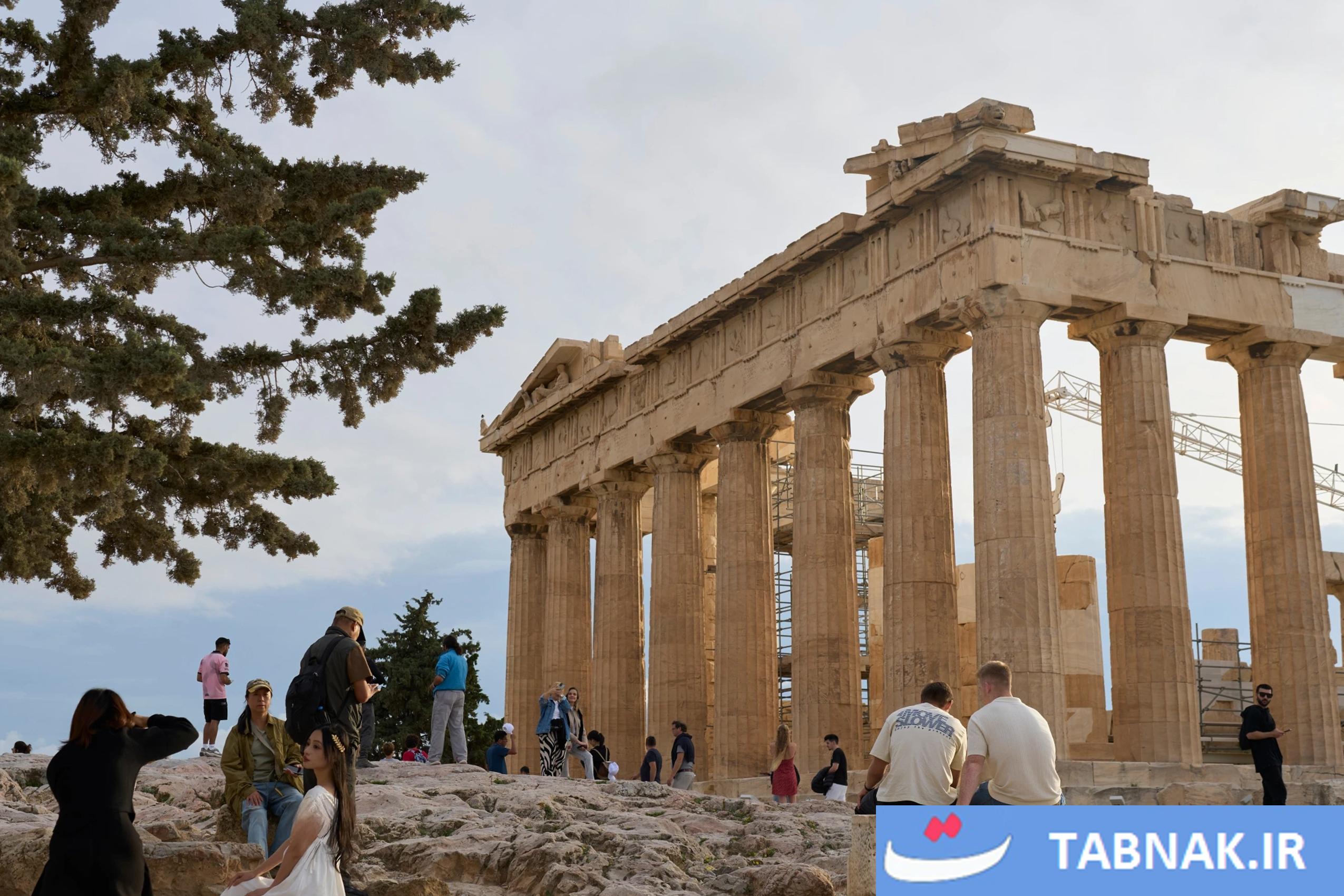 پارتنون در کانون توجه گردشگران