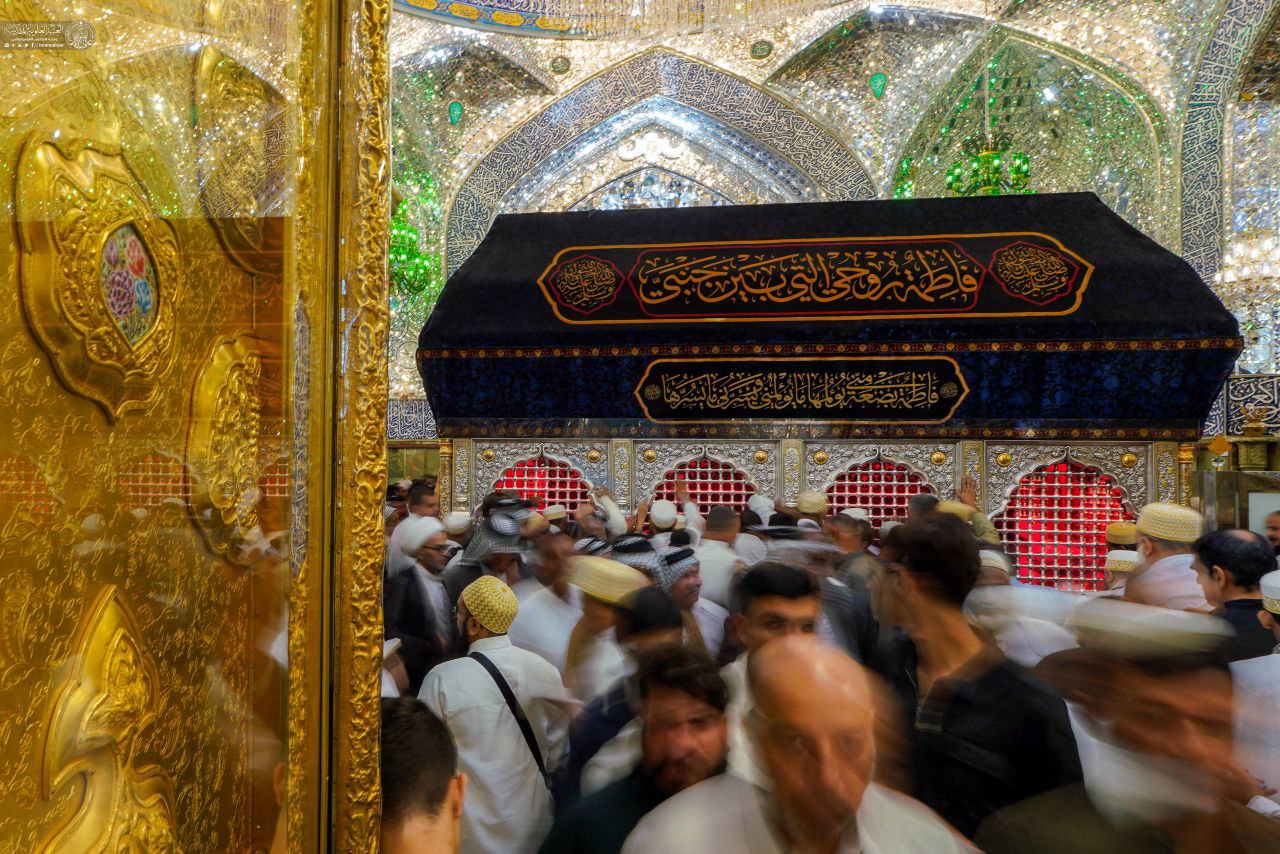 حال‌و‌هوای حرم مطهر علوی در روز زیارتی آن حضرت