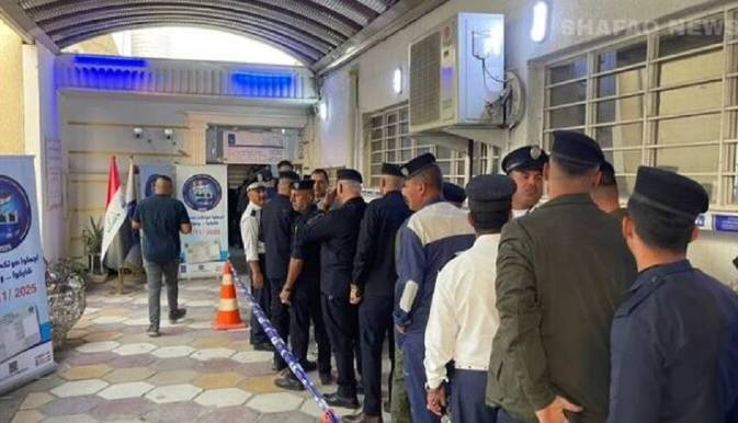 نخستین دور رأی‌گیری در انتخابات پارلمانی عراق به روایت تصویر