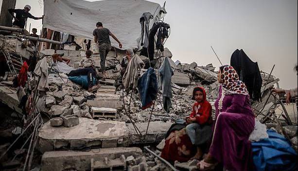 جریان زندگی در میان ویرانه‌های جبالیا؛ فلسطین