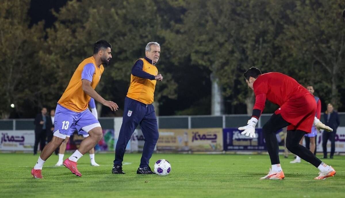 دیدار رئیسجمهور با بازیکنان و کادرفنی تیم ملی فوتبال