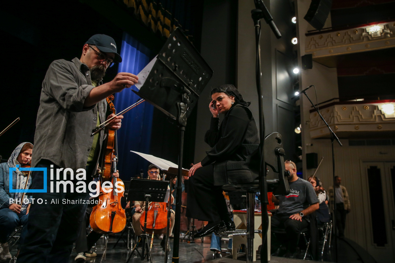 تمرین ارکستر سمفونیک تهران