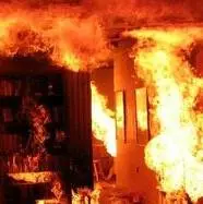 زن جوان در آتش خشم پسر سوخت