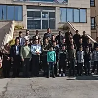 تجلیل از دانش‌آموز برگزیده چهارمحال و بختیاری