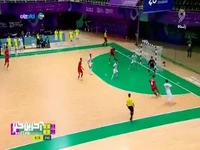 گل سوم فوتسال ایران به ازبکستان توسط مسلم اولادقباد