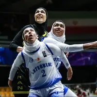 تصاویری از رقابت های هفته سوم لیگ برتر بسکتبال بانوان