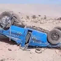 واژگونی خودرو در لمزان بستک جان یک جوان کوخردی را گرفت