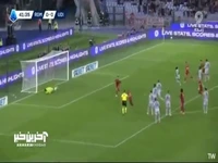 گل اول رم به اودیزنه توسط پلگرینی در دقیقه 42