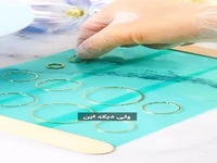 با رزین گوشواره های جذاب بساز