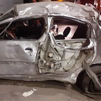 مرگ‌ راننده ۲۰۶ در اتوبان شهید صیادشیرازی