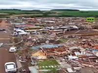 گردباد عظیم در برزیل با ۶ کشته و ۶۰۰ زخمی