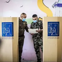 نخستین دور رأی‌گیری در انتخابات پارلمانی عراق به روایت تصویر