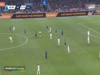 گل اول اینتر به لاتزیو توسط لائوتارو مارتینز