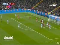 گل دوم منچسترسیتی به لیورپول توسط نیکو گونزالس در دقیقه 3+45