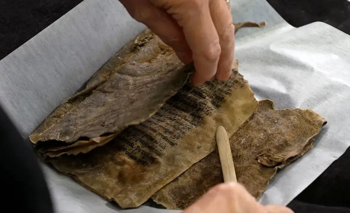 گوناگون/ قدیمی ترین کتاب نروژ با جلدی از پوست فک