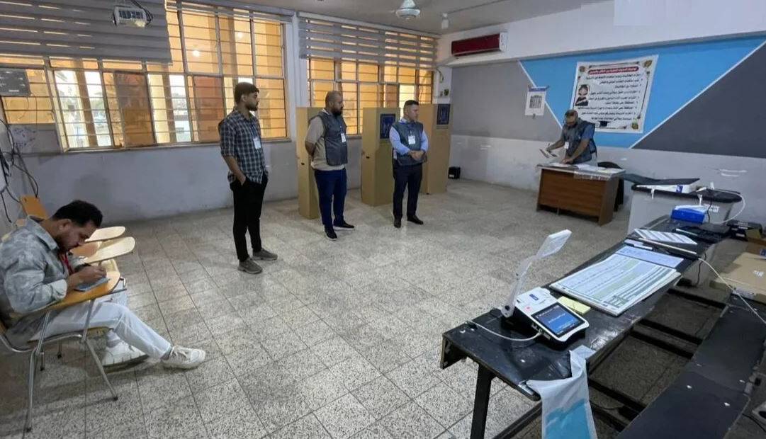 نخستین دور رأی‌گیری در انتخابات پارلمانی عراق به روایت تصویر