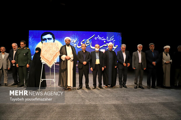 عکس/ مراسم نکوداشت حاج رضاشکری پور در همدان