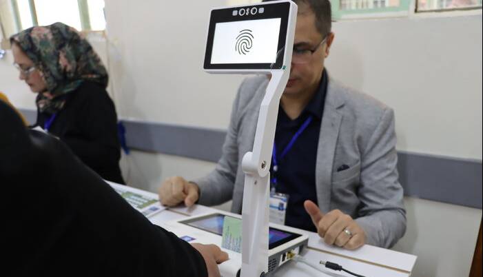 نخستین دور رأی‌گیری در انتخابات پارلمانی عراق به روایت تصویر