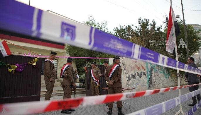 نخستین دور رأی‌گیری در انتخابات پارلمانی عراق به روایت تصویر