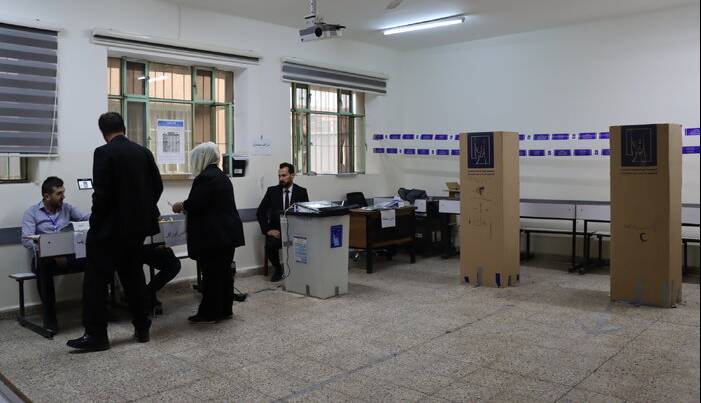 نخستین دور رأی‌گیری در انتخابات پارلمانی عراق به روایت تصویر
