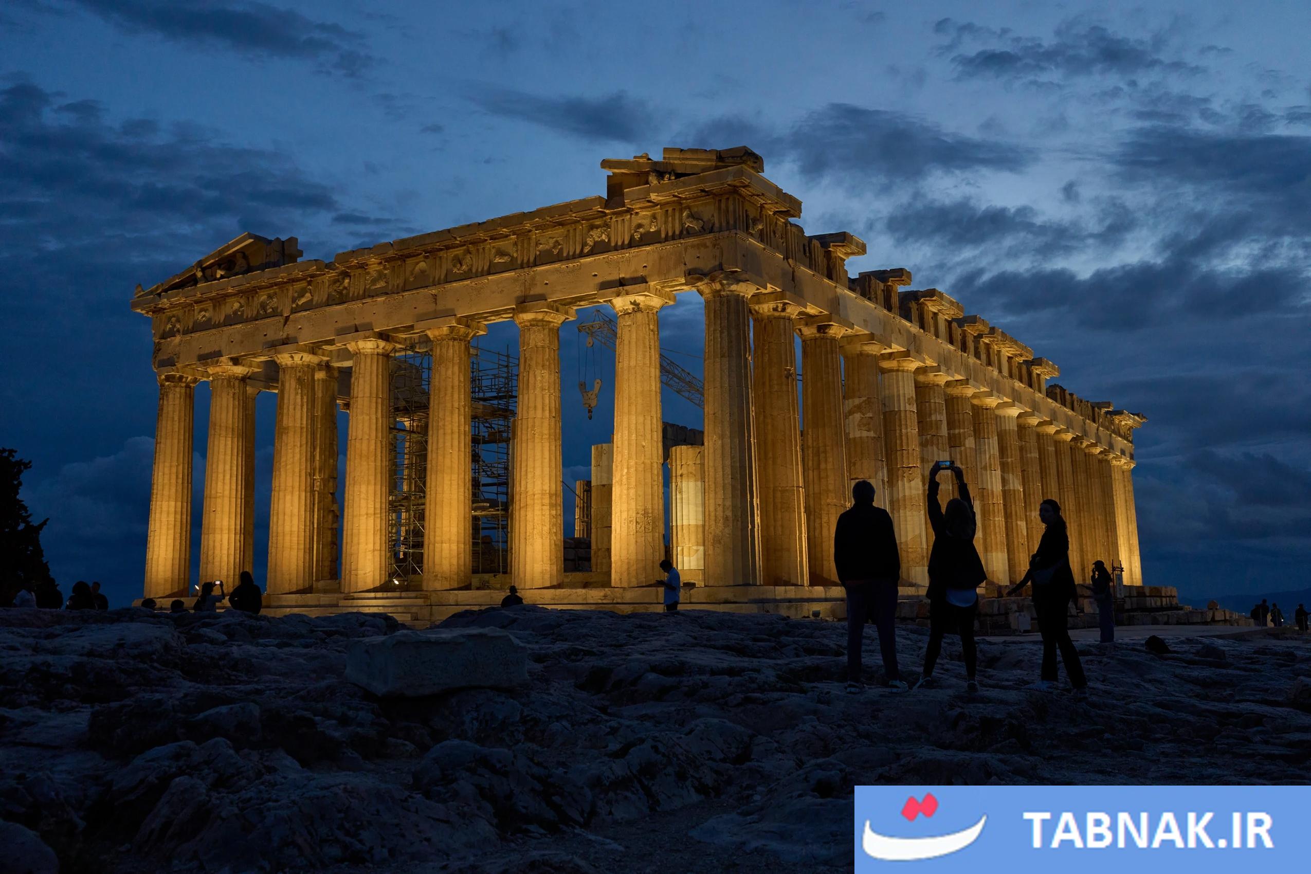 پارتنون در کانون توجه گردشگران