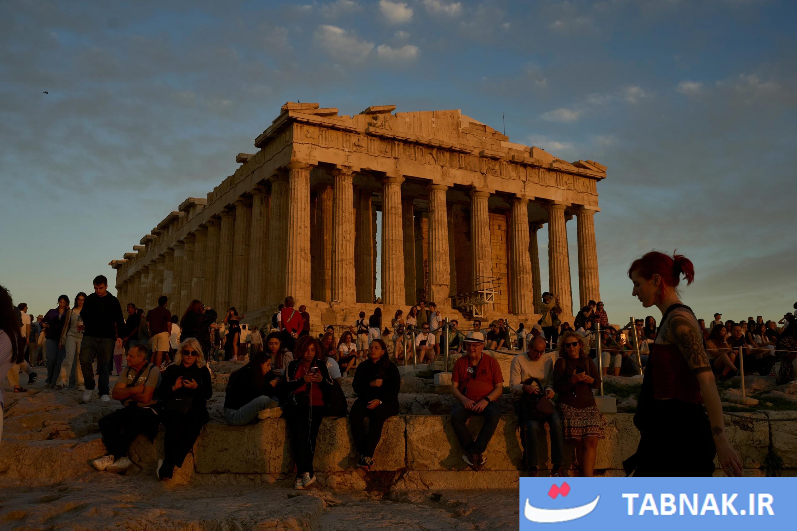 پارتنون در کانون توجه گردشگران
