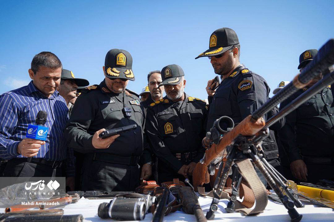 عکس/ نمایش اقتدار پلیس در کرمان