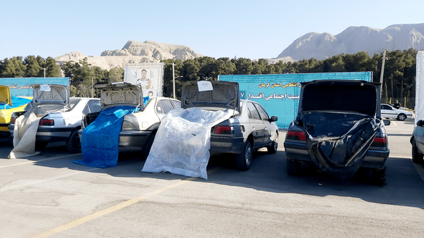 نمایشگاه اقتدار پلیس کرمان؛ ایست به ۲۸۰۰ خودروی شوتی و کشف گنجیاب!