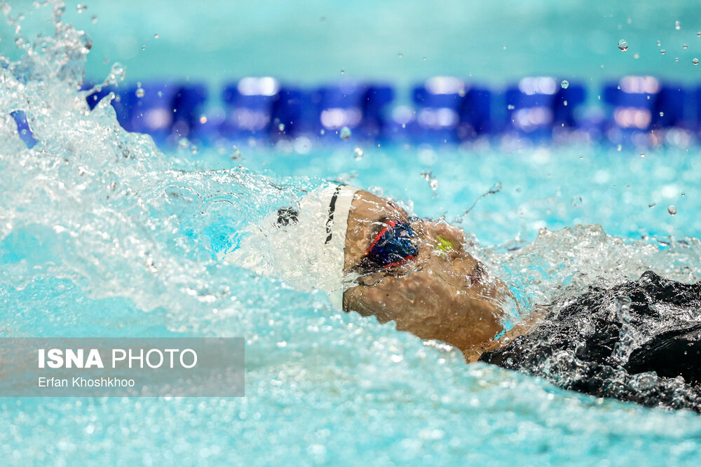 عکس/ بازی‌های کشورهای اسلامی ۲۰۲۵ ریاض؛ مسابقات شنای مردان