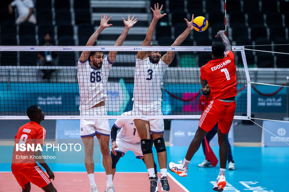 بازی‌های کشورهای اسلامی ۲۰۲۵ ریاض،  مسابقه والیبال ایران و چاد