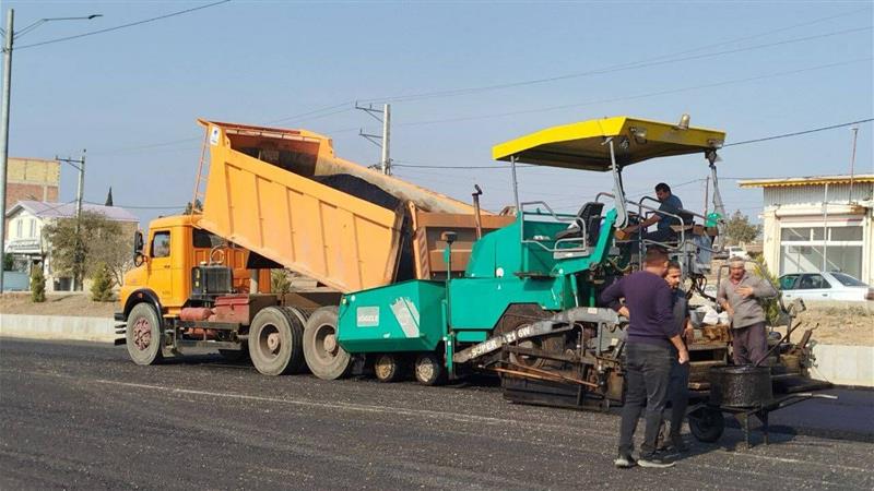 بهسازی جاده بیله‌سوار - جعفرآباد مغان آغاز شد