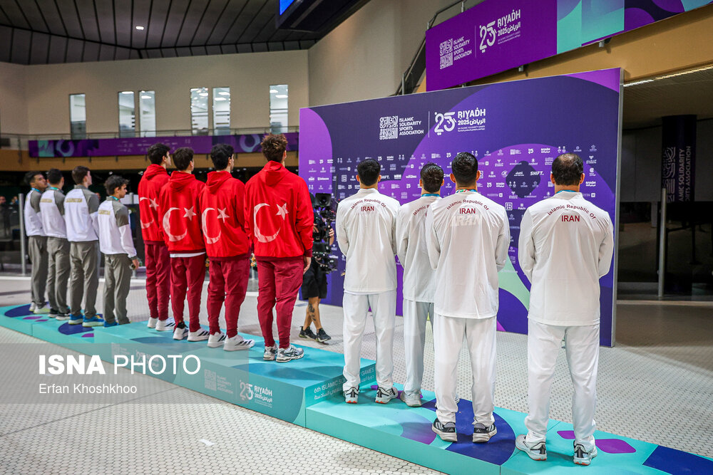 عکس/ بازی‌های کشورهای اسلامی ۲۰۲۵ ریاض؛ مسابقات شنای مردان