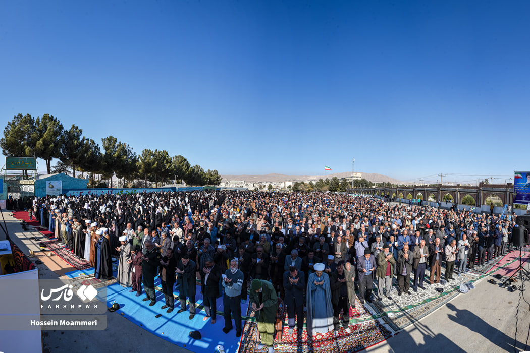 عکس/نماز مردم بجنورد برای نزول باران