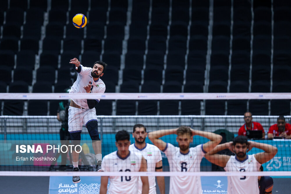 بازی‌های کشورهای اسلامی ۲۰۲۵ ریاض،  مسابقه والیبال ایران و چاد