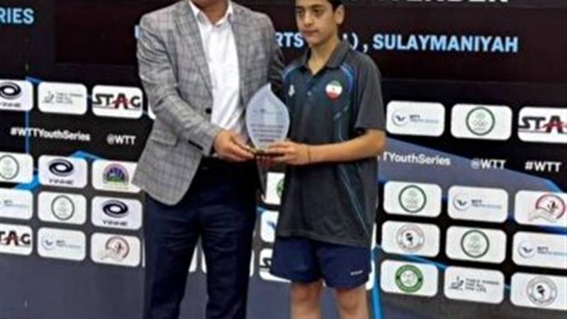 درخشش پینگ پنگ بازان کردستانی در مسابقات  کانتندر عراق