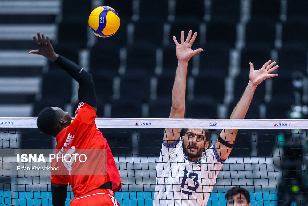 بازی‌های کشورهای اسلامی ۲۰۲۵ ریاض،  مسابقه والیبال ایران و چاد