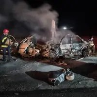 تصادف خونین در محور دهاقان - بروجن