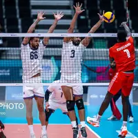 بازی‌های کشورهای اسلامی ۲۰۲۵ ریاض،  مسابقه والیبال ایران و چاد