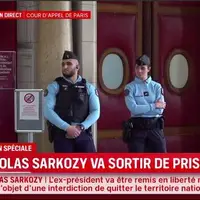 سارکوزی آزاد شد