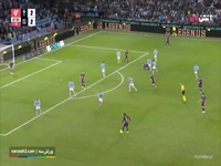 گل سوم بارسلونا به سلتاویگو توسط یامال