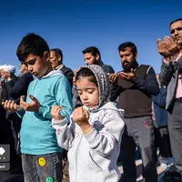 عکس/نماز مردم بجنورد برای نزول باران