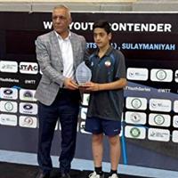 درخشش پینگ پنگ بازان کردستانی در مسابقات  کانتندر عراق