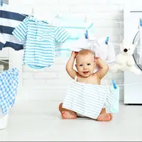 راهنمای شست‌وشوی لباس نوزادان