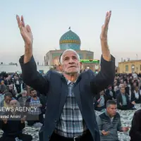 عکس/ اقامه نماز طلب باران در قزوین