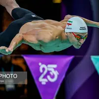 عکس/ بازی‌های کشورهای اسلامی ۲۰۲۵ ریاض؛ مسابقات شنای مردان