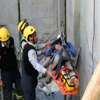 آتش‌سوزی در ساختمان در حال ساخت؛ یک کارگر جان باخت