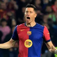 پیروزی بارسلونا با هتتریک لواندوفسکی