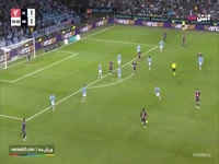 گل دوم بارسلونا به سلتاویگو توسط لواندوفسکی